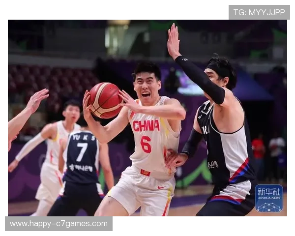 中国男篮在亚洲杯力克强敌 展现新一代球员风采